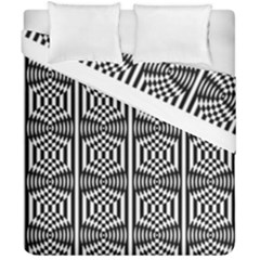 Optical Illusion Duvet Cover Double Side (california King Size)