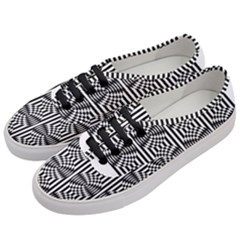 Mandala Pattern Women s Classic Low Top Sneakers by Sparkle