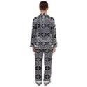 Mandala Pattern Satin Long Sleeve Pyjamas Set View2