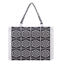 Optical Illusion Medium Tote Bag by Sparkle