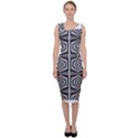 Optical Illusion Sleeveless Pencil Dress View1