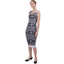 Optical Illusion Sleeveless Pencil Dress View2