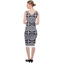 Optical Illusion Sleeveless Pencil Dress View4