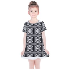 Optical Illusion Kids  Simple Cotton Dress