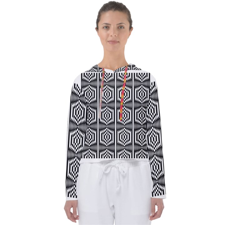 Optical Illusion Women s Slouchy Sweat