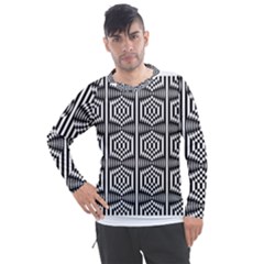 Mandala Pattern Men s Pique Long Sleeve Tee