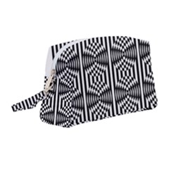 Optical Illusion Wristlet Pouch Bag (medium) by Sparkle