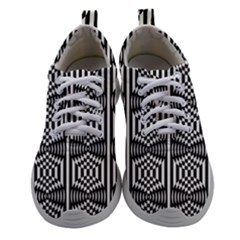 Optical Illusion Athletic Shoes by Sparkle