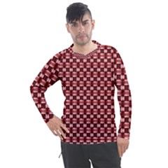 Red Kalider Men s Pique Long Sleeve Tee