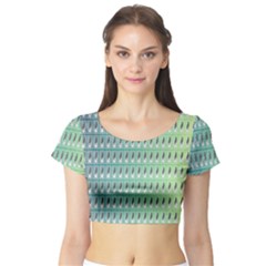 Sparkcubes Short Sleeve Crop Top by Sparkle