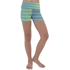 Polka Dots Kids  Lightweight Velour Yoga Shorts by Sparkle