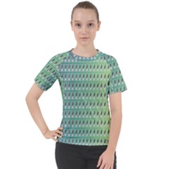 Polka Dots Women s Sport Raglan Tee