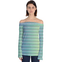 Sparkcubes Off Shoulder Long Sleeve Top by Sparkle