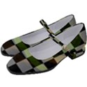 Digital Checkboard Women s Mary Jane Shoes View2