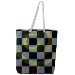 Glowleafs Full Print Rope Handle Tote (large) by Sparkle