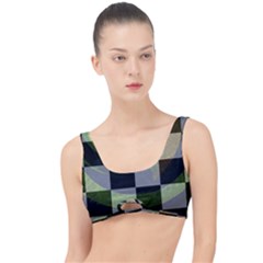 Circle Checks The Little Details Bikini Top