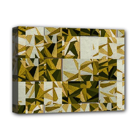 Array Random Gold Deluxe Canvas 16  X 12  (stretched)  by Sparkle