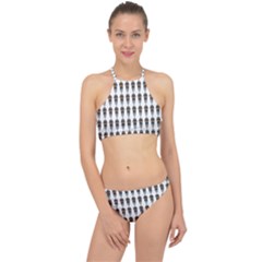 Skull Police Racer Front Bikini Set by Sparkle