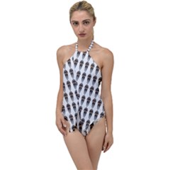 Skull Police Go With The Flow One Piece Swimsuit by Sparkle