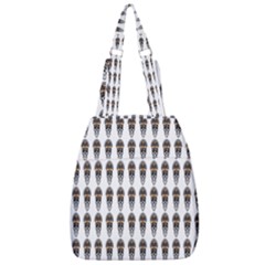 Skull Police Center Zip Backpack by Sparkle