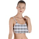 Skull Police Layered Top Bikini Top  View1