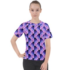 Digital Waves Women s Sport Raglan Tee