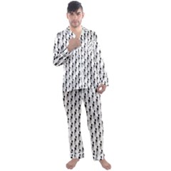 Shiny Knot Men s Satin Pajamas Long Pants Set by Sparkle