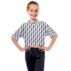 Shiny Knot Kids Mock Neck Tee