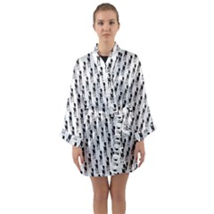 Deerlife Long Sleeve Satin Kimono by Sparkle