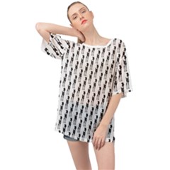 Deerlife Oversized Chiffon Top by Sparkle