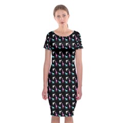 Animalsss Classic Short Sleeve Midi Dress