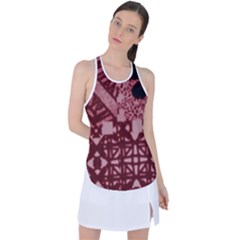 Kelani Racer Back Mesh Tank Top