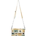 Egyptian Flat Style Icons Mini Crossbody Handbag View1