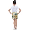 Egyptian Flat Style Icons Kids  Tennis Skirt View2