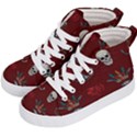 Tattoo Old School Background Pattern Kids  Hi-Top Skate Sneakers View2