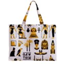 Egypt Symbols Decorative Icons Set Zipper Mini Tote Bag View1