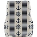 Nautical Seamless Pattern Vector Illustration Car Seat Velour Cushion  View2