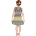 Seamless Pattern Egyptian Ornament With Lotus Flower Kids  Tunic Dress View2