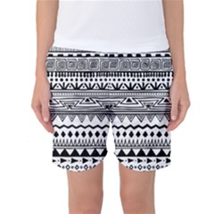 Boho Style Pattern Women s Basketball Shorts by Wegoenart