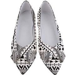 Boho Style Pattern Women s Bow Heels