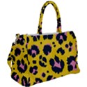 Leopard Print Seamless Pattern Duffel Travel Bag View2