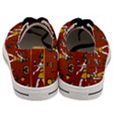 Ancient Egyptian Religion Seamless Pattern Men s Low Top Canvas Sneakers View4