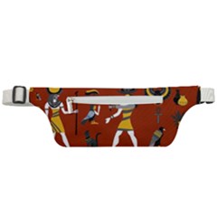 Ancient Egyptian Religion Seamless Pattern Active Waist Bag