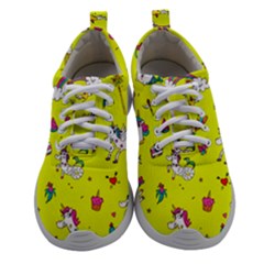 Pattern Unicorns Mermaids Horses Girlish Things Athletic Shoes by Wegoenart