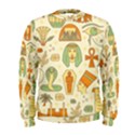 Egypt Seamless Pattern Men s Sweatshirt View1