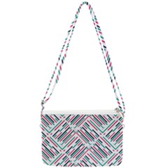 Abstract Colorful Pattern Background Double Gusset Crossbody Bag by Wegoenart