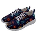 Trendy African Maya Seamless Pattern With Doodle Hand Drawn Ancient Objects Athletic Shoes View2