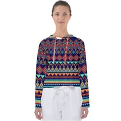 Pattern Tribal Style Women s Slouchy Sweat by Wegoenart