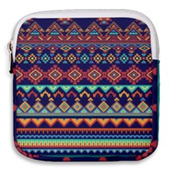 Pattern Tribal Style Mini Square Pouch by Wegoenart