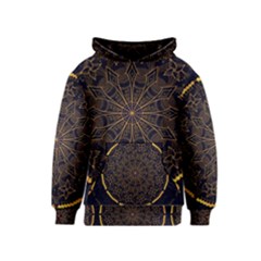 Luxury Mandala Background Kids  Pullover Hoodie